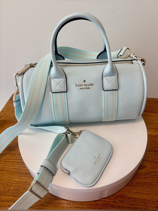 kate spade Handbags - KATE SPADE NWT ROSIE DUFFLE CROSSBODY BAG, CRISP SKY COLOR